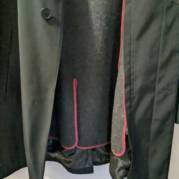 Johnston Murphy,  Men's Medium. Black Nylon Car Coat, lined. - Picture 5 of 7